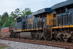 CSX 3074 trails on I138 (Jacksonville to Charlotte, NC)
